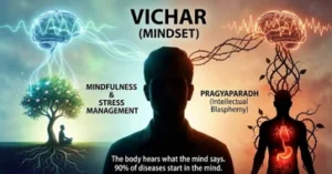 Mental clarity and stress management have been explained in the visualization of our online Ayurvedic treatment for mindset healing.