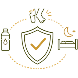 An illustrative graphic showing a hand breaking free from a shackle attached to a pill bottle, transitioning toward a nurturing hand holding a growing plant to represent the Key Benefits of Ayurvedic Treatment for Acidity.