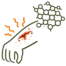 Risk of bacterial secondary infections and skin barrier damage due to untreated eczema and psoriasis.