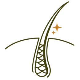 Icon representing healthy hair follicles and scalp rejuvenation through Ayurvedic hair loss treatment.